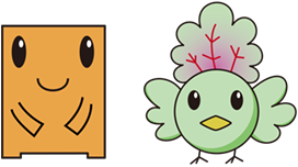 まずはぷち雀にふれてみてください